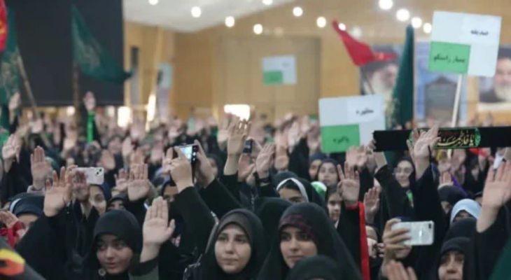 حضور بیش از ۱۵۰۰دانش‌آموز در همایش دختران فاطمی
