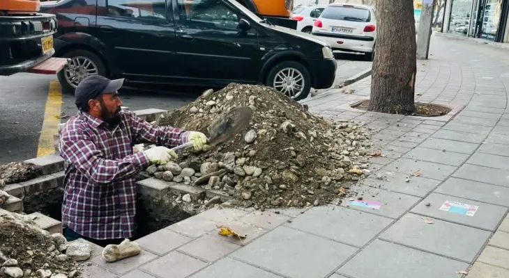 آغاز پروژه نورپردازی و تامین روشنایی بلوار شهدای‌فردیس