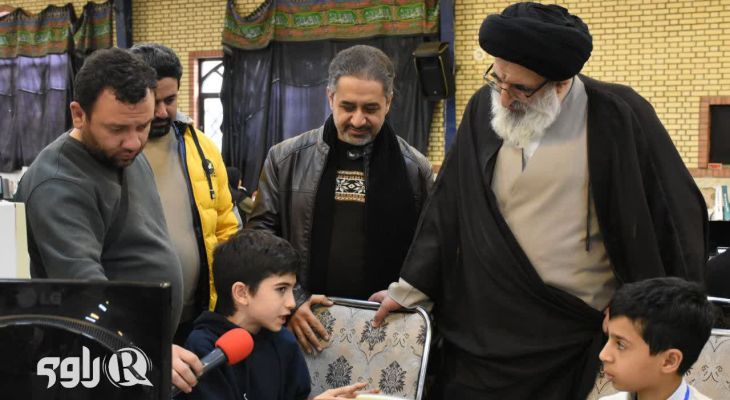 بازدید امام جمعه کرج از رویداد تولیدمحتوا بسیج