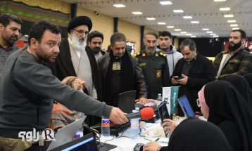 بازدید امام جمعه کرج از رویداد تولیدمحتوا بسیج