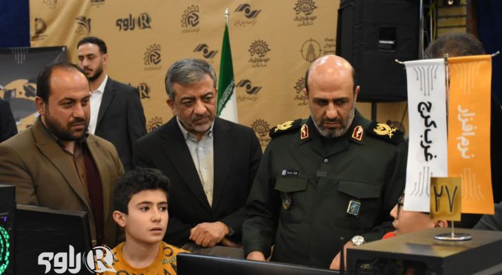 بازدید فرمانده سپاه البرز از رویداد تولیدمحتوا