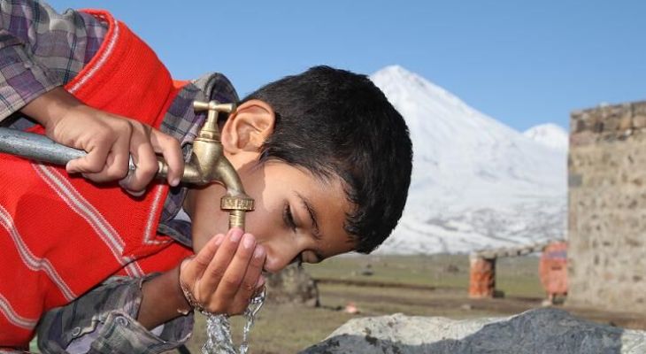 جهاد آبرسانی آبفا در ۶ روستای چهارباغ