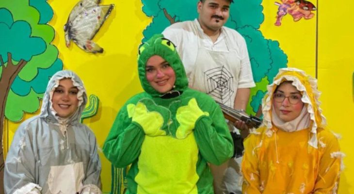 نمایش «قورباغه‌فضول‌واردک‌ها» برای کودکان البرزی