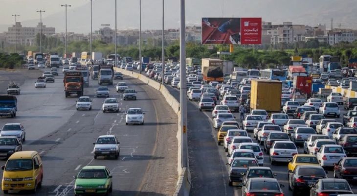 ترافیک در خط شمالی آزادراه کرج _ قزوین روان است