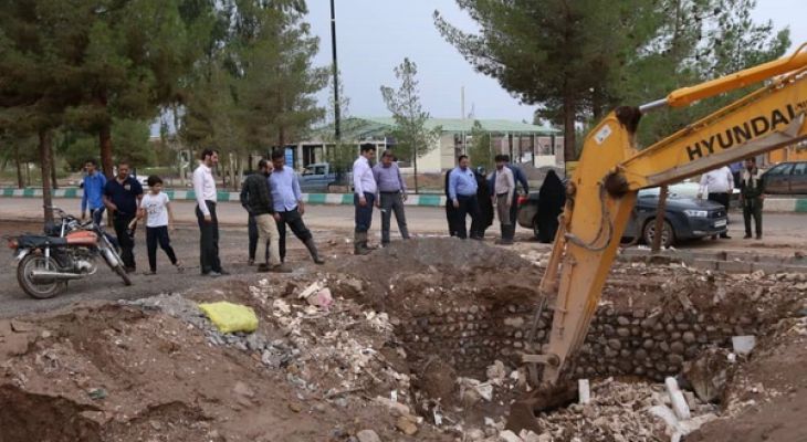 بازگشایی معبر ۹ شاهین ویلا به بلوار باغستان