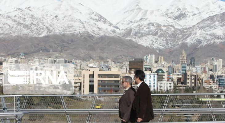 سلامت آسمان البرز در روز هوای پاک