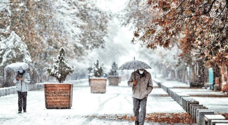 کاهش دما و خطر یخ‌زدگی در ارتفاعات البرز
