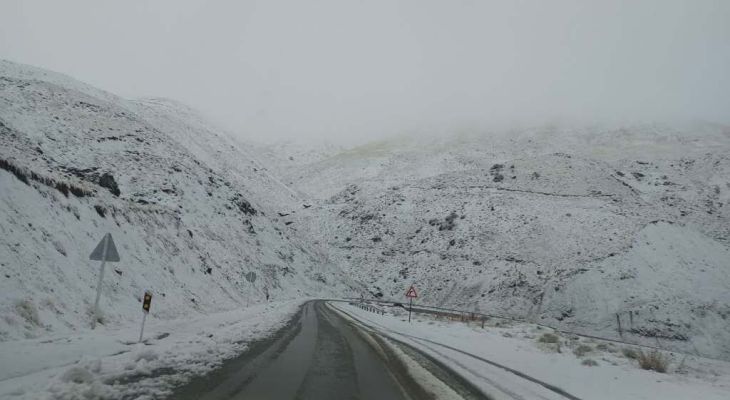 کاهش دما و بارش پراکنده برف برای البرز