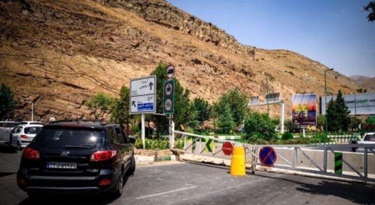 جاده کرج-چالوس یک طرفه شد