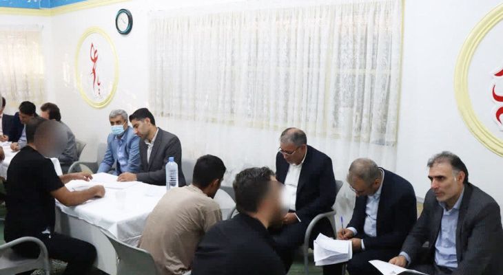 آزادی ۶۰۳ زندانی البرزی در بازدید رئیس‌کل دادگستری