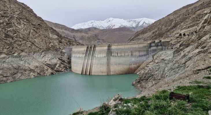 زخم عمیق خشکسالی بر تن سد کرج