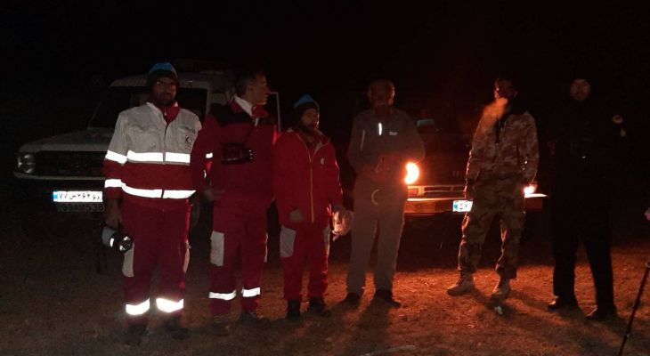 نجات دو گردشگر در عملیات شبانه ۵ ساعته