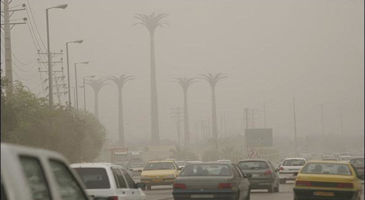 کاهش کیفیت هوا در البرز
