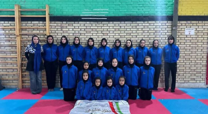 درخشش دختران خورشید ساوجبلاغ در رقابت‌های کشوری ژیم‌فورآل