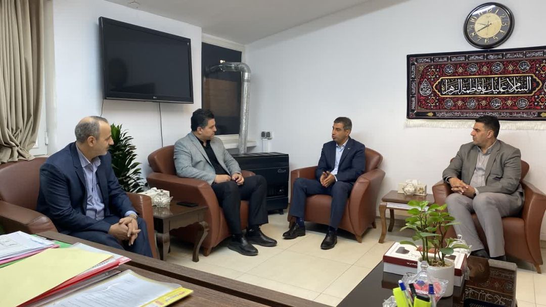 دیدار مدیرکل پست البرز با فرماندار فردیس