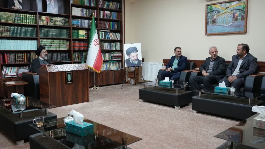 دیدار مدیر ستاد دیه البرز با امام‌جمعه فردیس