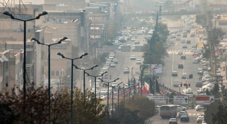 سهم بالای صنایع از آلودگی هوای البرز