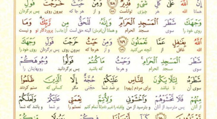 سوره بقره؛ آیه ۱۴۶ تا ۱۵۳