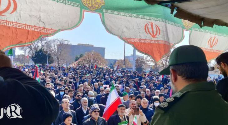 راهپیمایی با شکوه ۲۲ بهمن در ساوجبلاغ