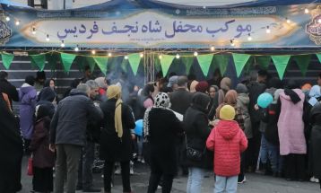 جشن کیلومتری نیمه شعبان در فردیس برگزار شد