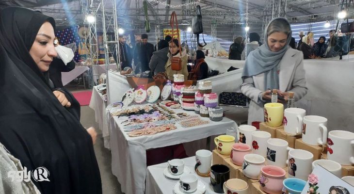 گشایش بازارچه صنایع‌دستی شهربانو در فردیس
