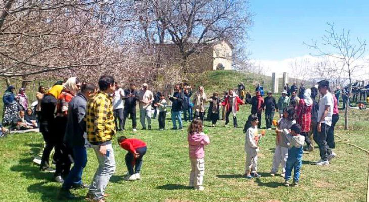 جشن پیوند با طبیعت در دل کوه‌های البرز