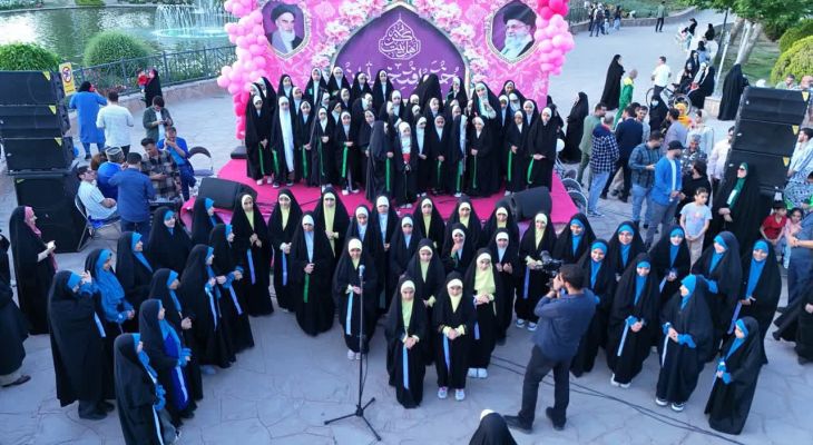 جشن بزرگ «دختر ایران» در فردیس برگزار شد