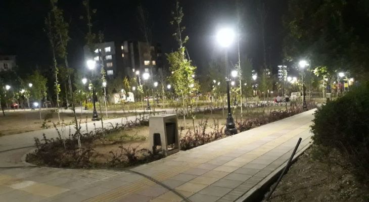 تجهیز بوستان‌های کرج به لامپ‌های کم‌مصرف