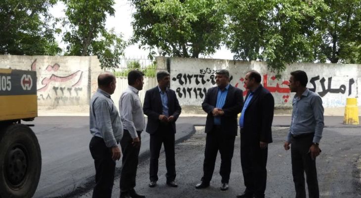 بازدید فرماندار ساوجبلاغ از بهسازی مسیر تهراندشت