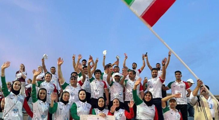 درخشش کاروان ایران  با ۸۷ مدال