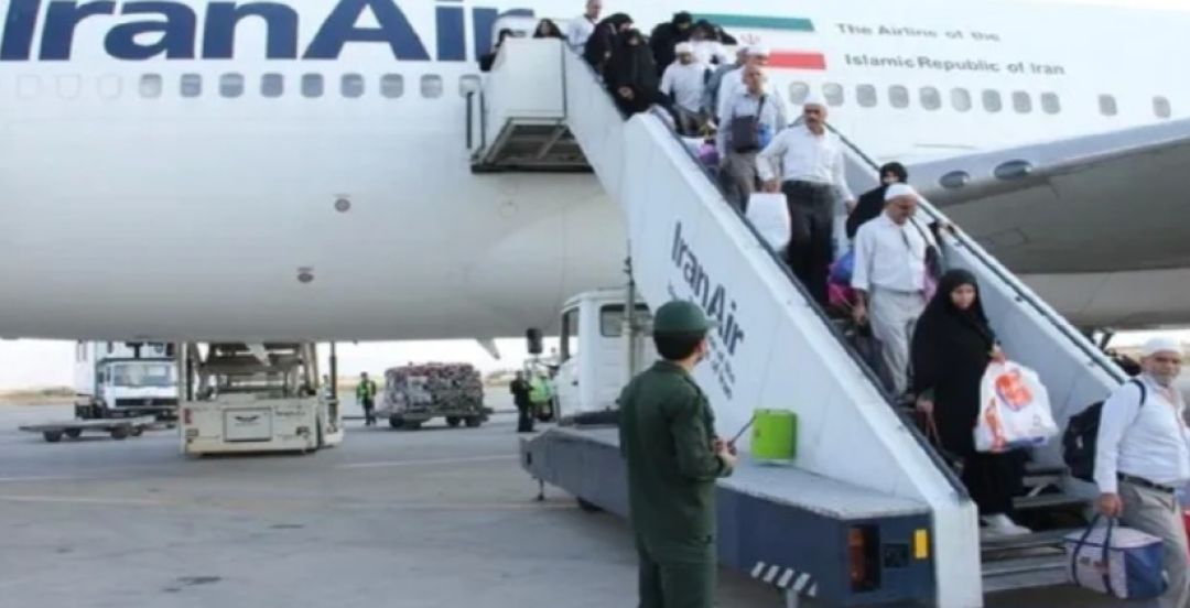 پروازهای بازگشت حجاج تا اطلاع ثانوی لغو شد
