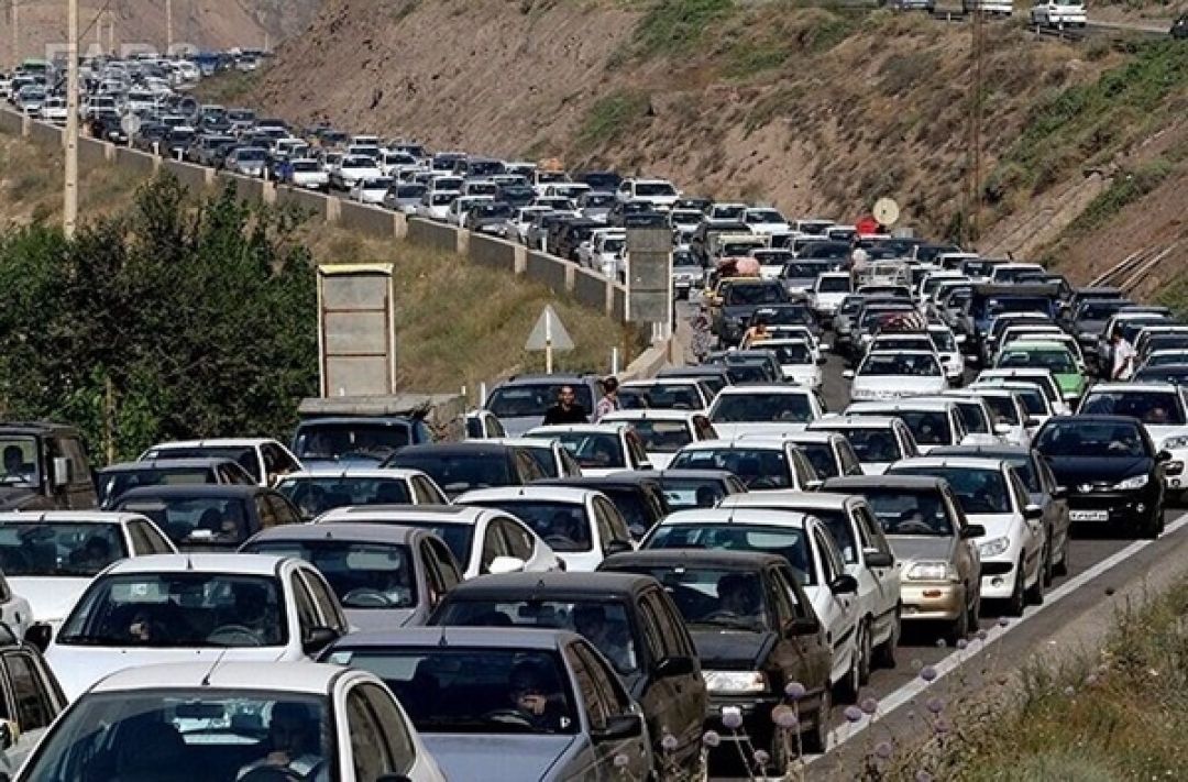 ترافیک سنگین در کرج-چالوس و تهران-شمال