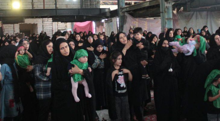 مراسم شیرخوارگان طالقان؛ عهدی برای ادامه راه مظلومیت