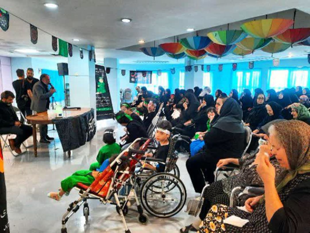 مراسم شیرخوارگان حسینی در کهریزک کرج برگزار شد