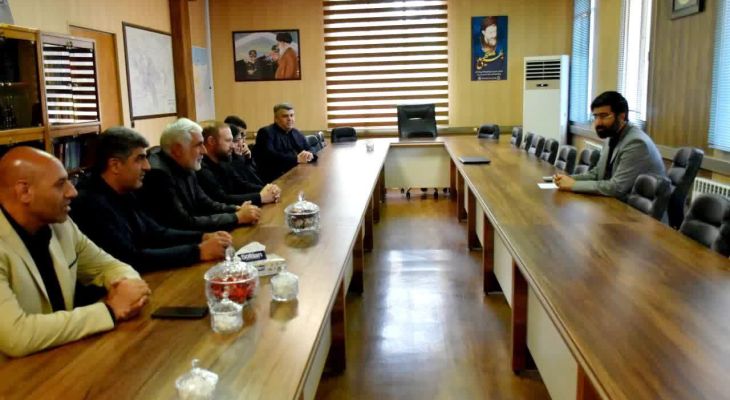 دیدار فرماندار ساوجبلاغ با رئیس دادگستری