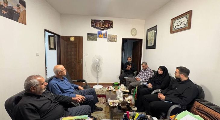 هم افزایی موکب مرکزی اربعین البرز در نجف