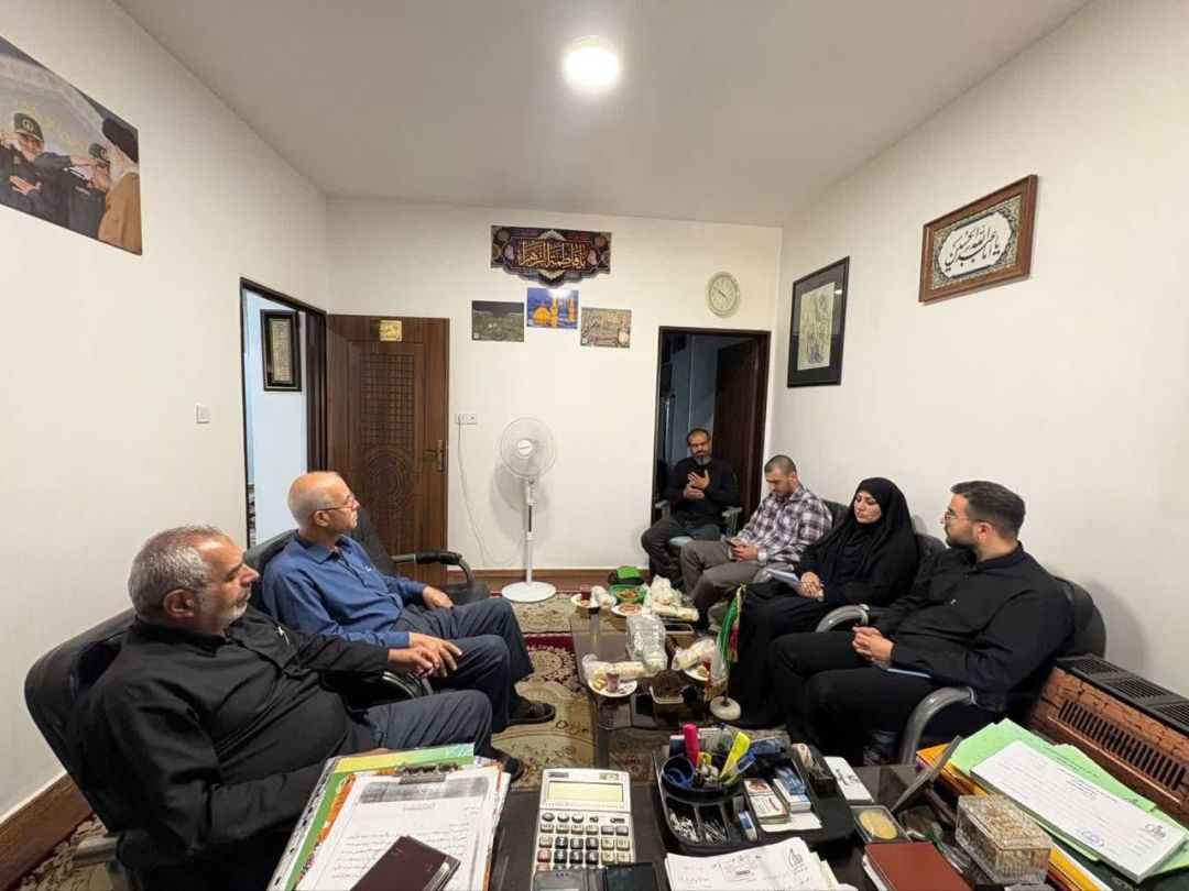 هم افزایی موکب مرکزی اربعین البرز در نجف