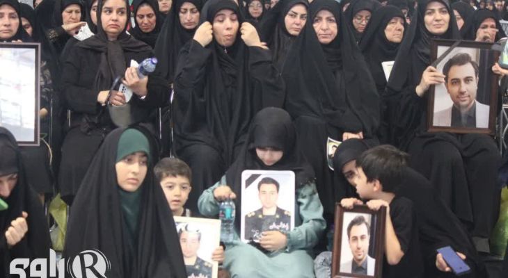 آیین باشکوه گرامیداشت اربعین شهدای بشارت فتح البرز