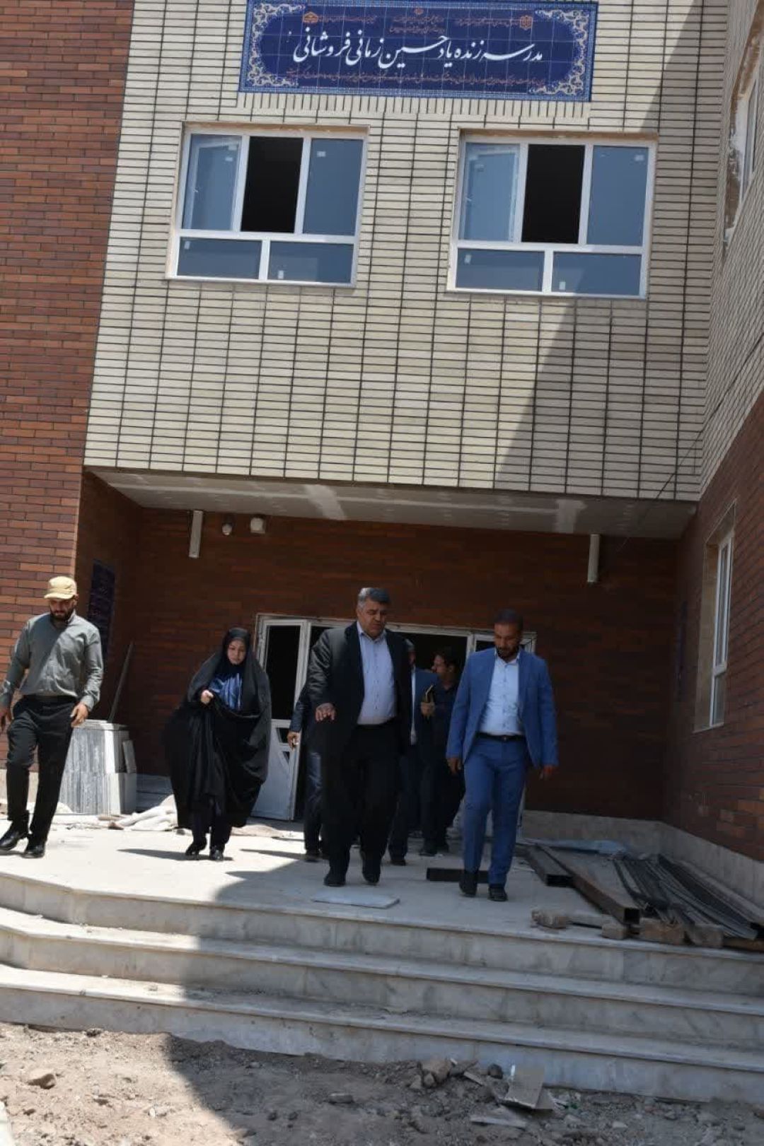 فرماندار ساوجبلاغ از مدرسه خیّرساز قاسمآباد بازدید کرد
