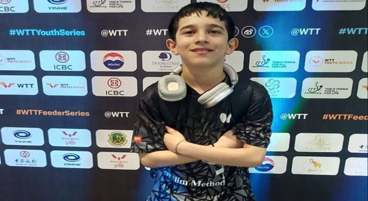 نابغه جدید پینگ‌پنگ ایران قهرمان هوپس آسیا شد