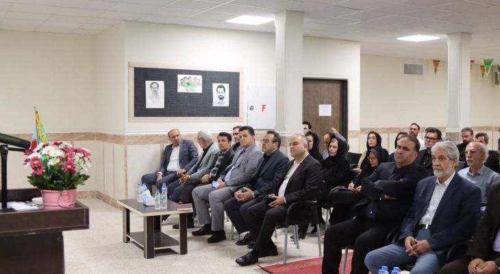 آئین خشت‌گذاری مدرسه در فردیس برگزار شد