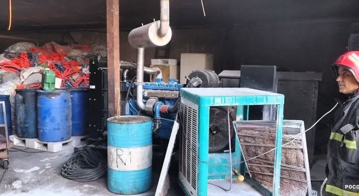 کارگاه تولیدیِ چهارباغ طعمه حریق شد