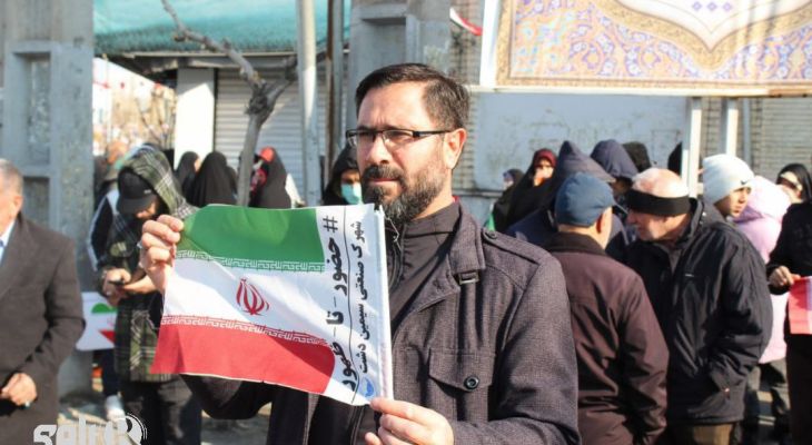 شکوه راهپیمایی ۲۲ بهمن در نظرآباد