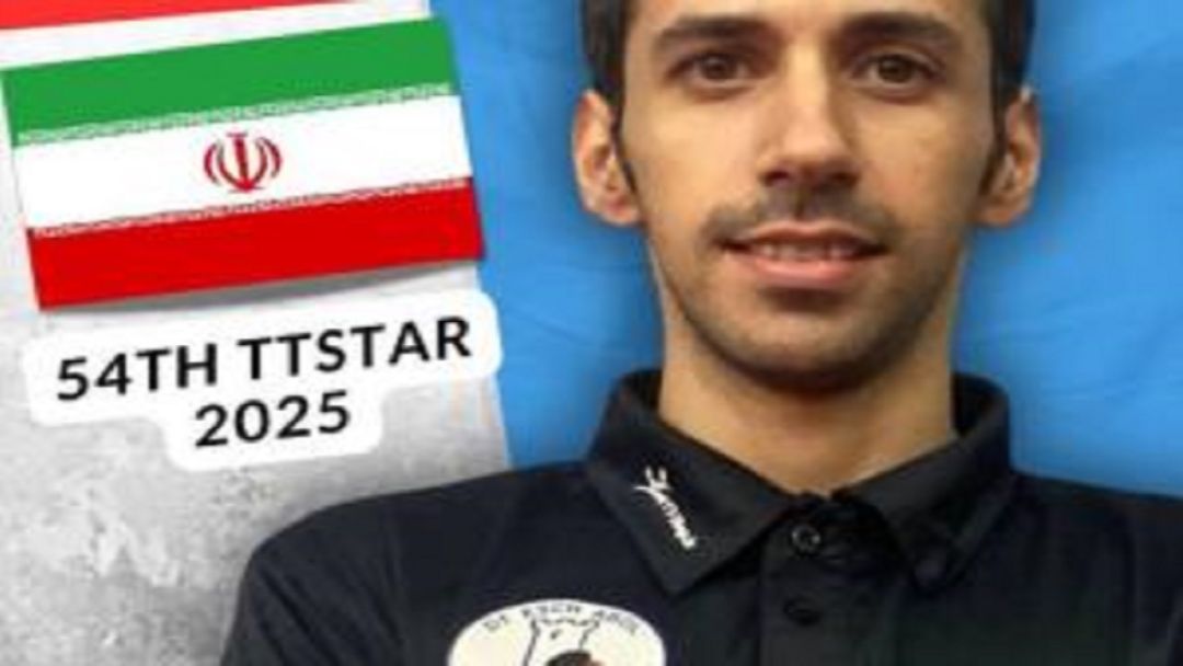 قهرمانی پینگ‌پنگ‌باز ایرانی در رقابت‌های کاپ ستارگان چک