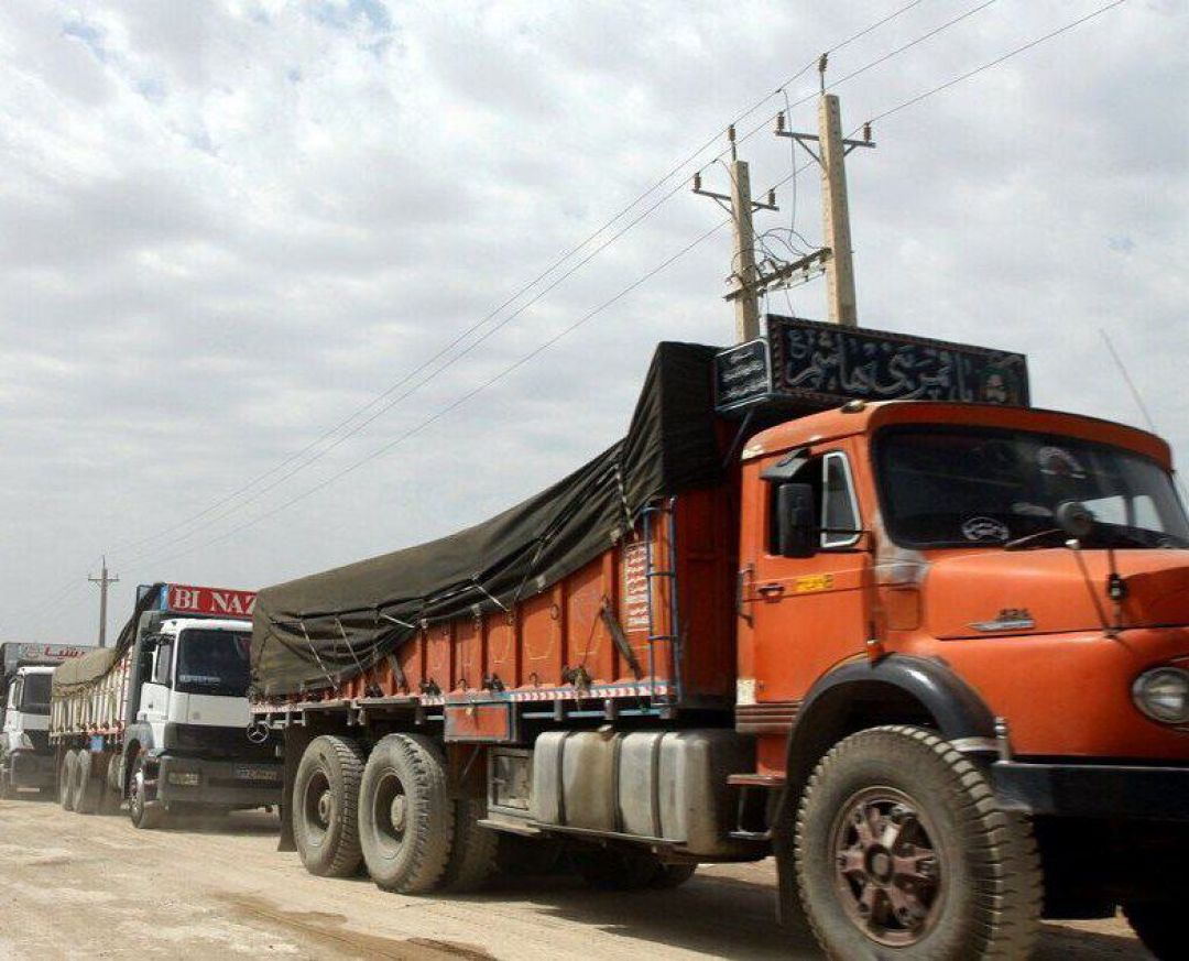انتقال کالاهای اساسی از البرز به مناطق مختلف
